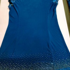 Royal blue Kurti (Party Wear) Brand New