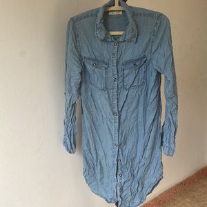 Top Denim Blue ,check Description Please