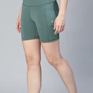 High Waist Skinny Gym Sports Shorts E-dry Technlgy