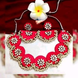 Fabric Jewelry Set No 35