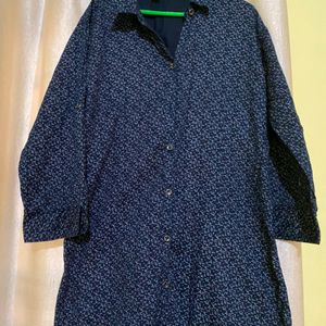 One Day Sale🔥Dark Blue Casual Shirt