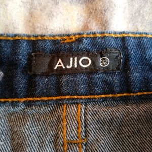 Denim Mini Skirt By AJIO