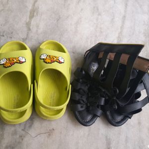 Combo Set Of Kids Girl Shoe