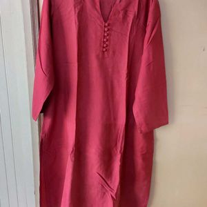 Fabindia Red Ladies Kurta