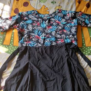 Multi Colour FROCK Of Size XXL (44)