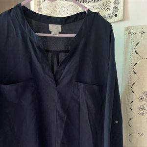 Navy Blue Shirt