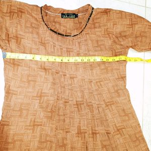 Brown Maxi Dress Cute