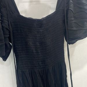 Black Long One Piece Dress