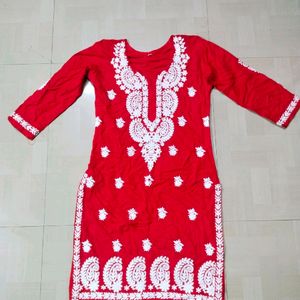 Red Kurti 🛍️