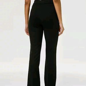 Cover Story Flared Black Trouser