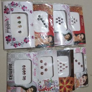 Latest Ladies Fancy Bindi pack of 8pc.