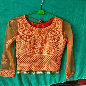 Orange Lehnga Choli...