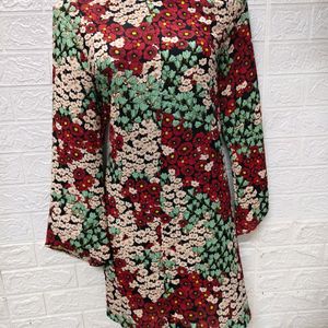 Luxury Fashion Zara Floral Dress 702