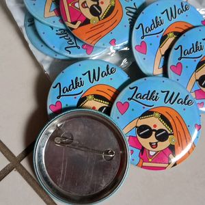 LADKIWALE BADGE / BROCH😇