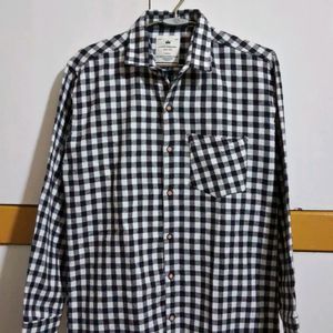 Black & White Checkered Shacket