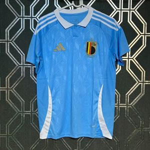 ADIDAS BELGIUM AWAY 2024 EURO KIT SIZE M