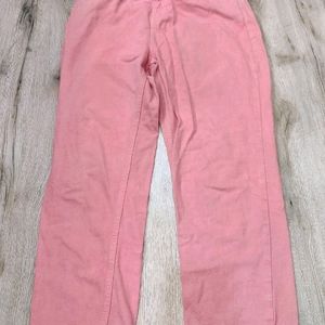 Stylish Pink flare Jeans