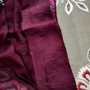 Multicolour Saree