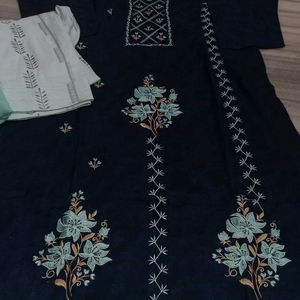 42 Size Salwar Suit With Duptta