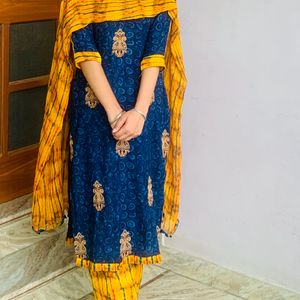 Women Plazo Suit With Dupatta