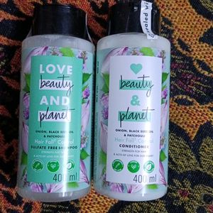 Combo Of Love Beauty & Planet Shampoo &Conditioner