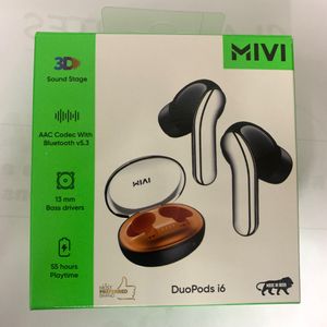 Mivi DuoPods i6 TWS, Engineered forAthletes, IPX4