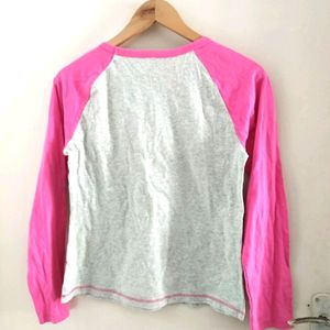 Beautiful Pink And Grey Tshirt