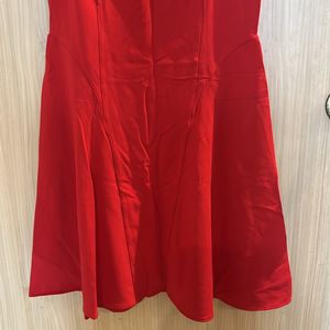 Red Skater Dress From Besiva