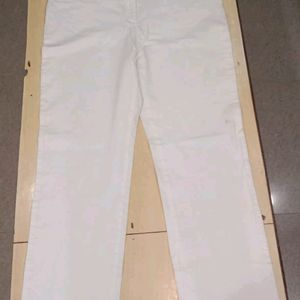 Surplus Branded White Formal Pent for Womens