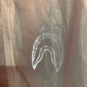 Rare A BATHING APE TRANSPARENT HOODIE JACKET