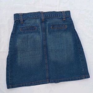 Denim MINI SKIRT