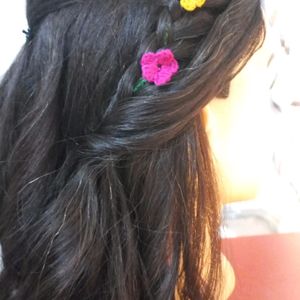 Girls Hair Floral Garland