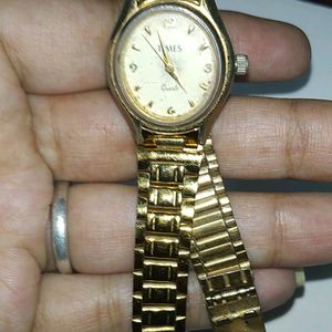 Used Golden Watch