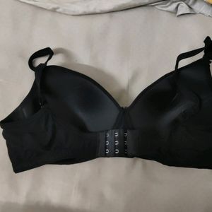 Black Padded Bra