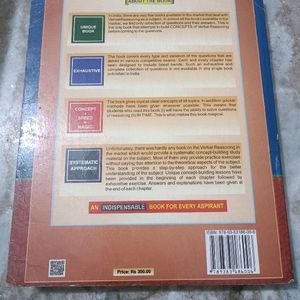 Verbal Reasoning Bsc Book