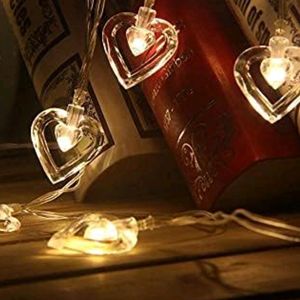 Combo Offer - Diya & Heat Shaped String Light + Free Gift 🎁