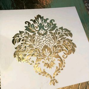 Unique Mandala Wall Stencils Design