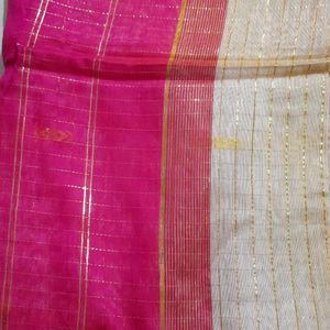 Rose Chanderi Saree