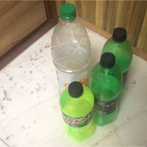 Cold Drink Bottles 4 , Waste Bottle