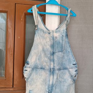 Denim Dungaree For Women