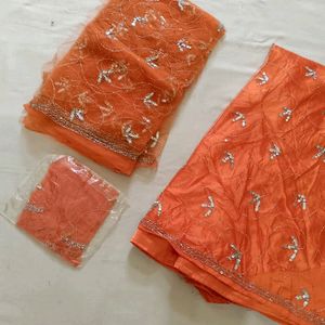 Unstiched Lahenga Choli And Dupatta