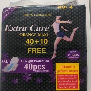 Extra Care 40+10 Pads + Pantyliner(Women)