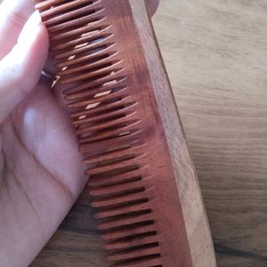 NEW NEEM WOODEN COMB