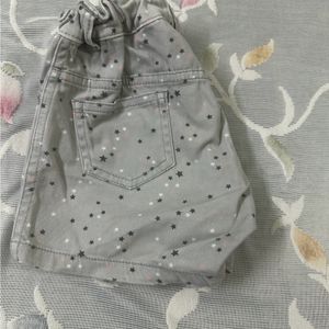 Grey Shorts For Kids