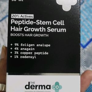 20% Actives Peptide-Stem Cell Hair Growth Serum