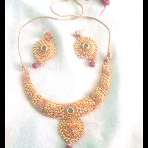 One Necklace With Earrings