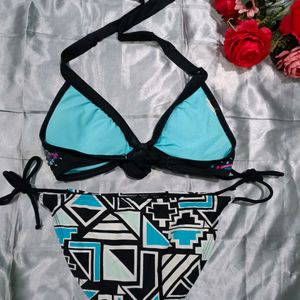 Branded Forever21 Bikni Set With Hand Work