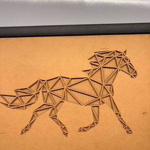 Wooden horse Frame