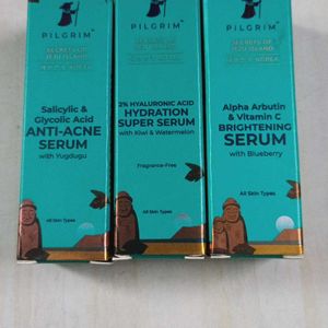 Combo Of 3 Mini Pilgrim Serum