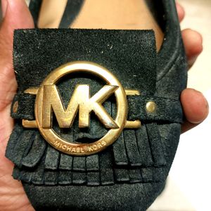 Original Michael Kors Velvet Black Bellies